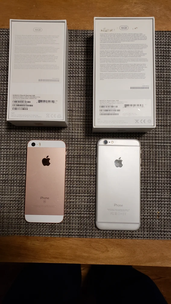 iPhone SE & 6 for Sale - Rose Gold and Silver - 16GB - photo 2
