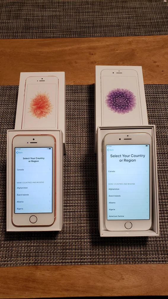 iPhone SE & 6 for Sale - Rose Gold and Silver - 16GB - photo 3