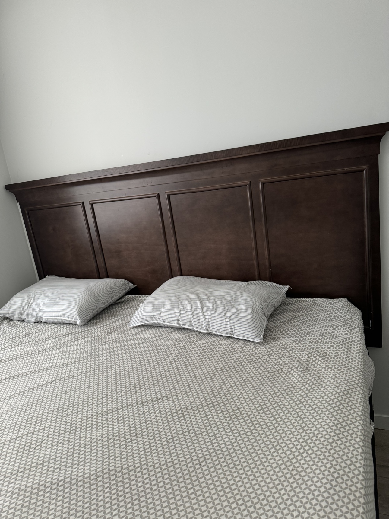 King Size Bed Frame with Headboard