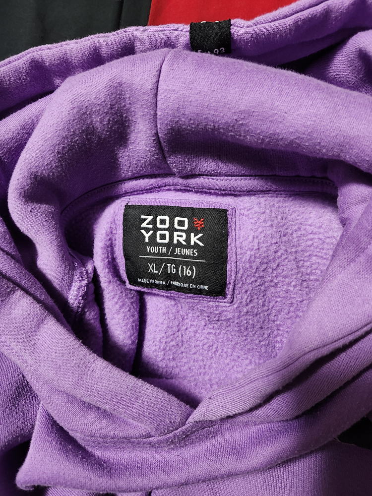 $5 Zoo york youth hoodie XL (16) - photo 3