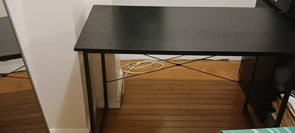 Black Computer Desk Table - photo 2