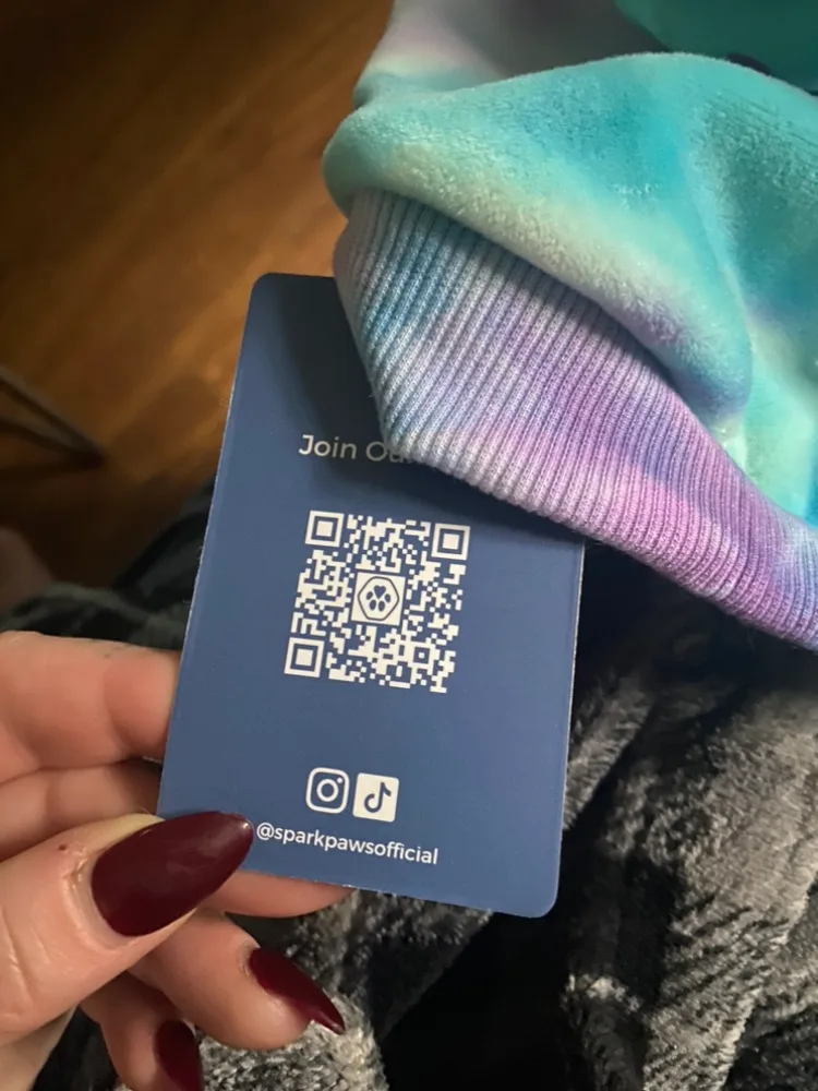 Spark Paws Tie Dye Dog Hoodie image indicator(5)