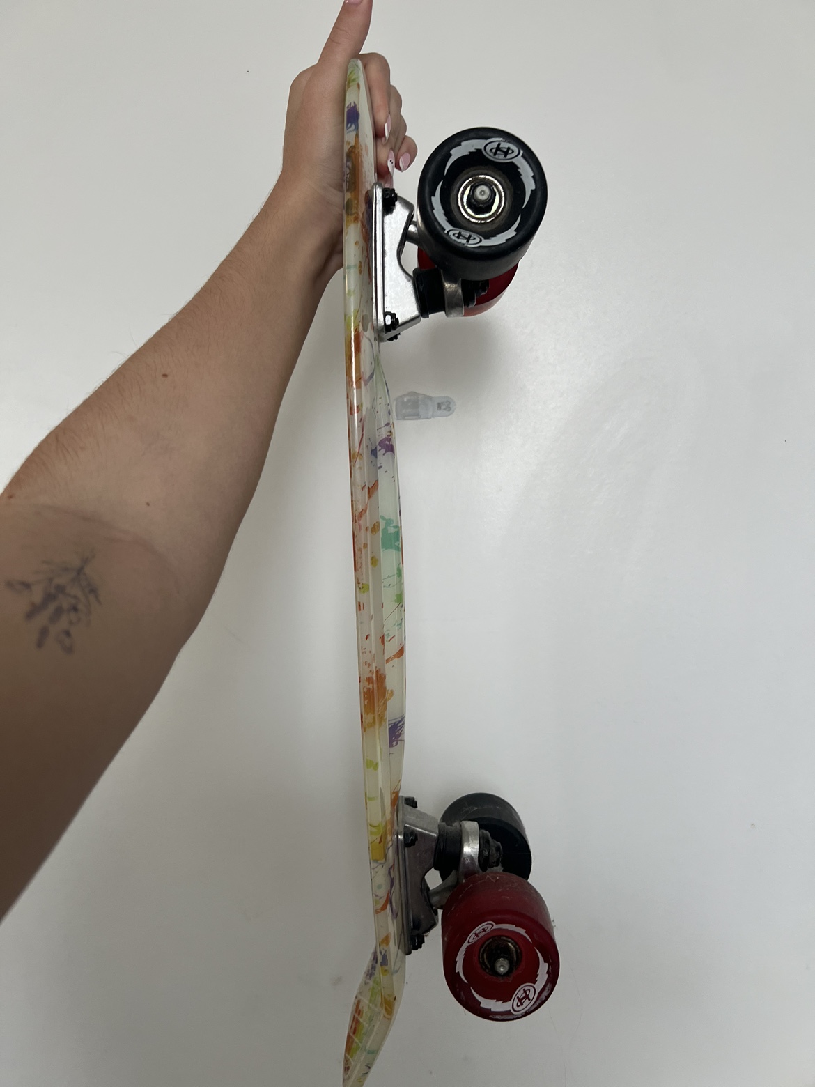 White Colourful Pennyboard - photo 2