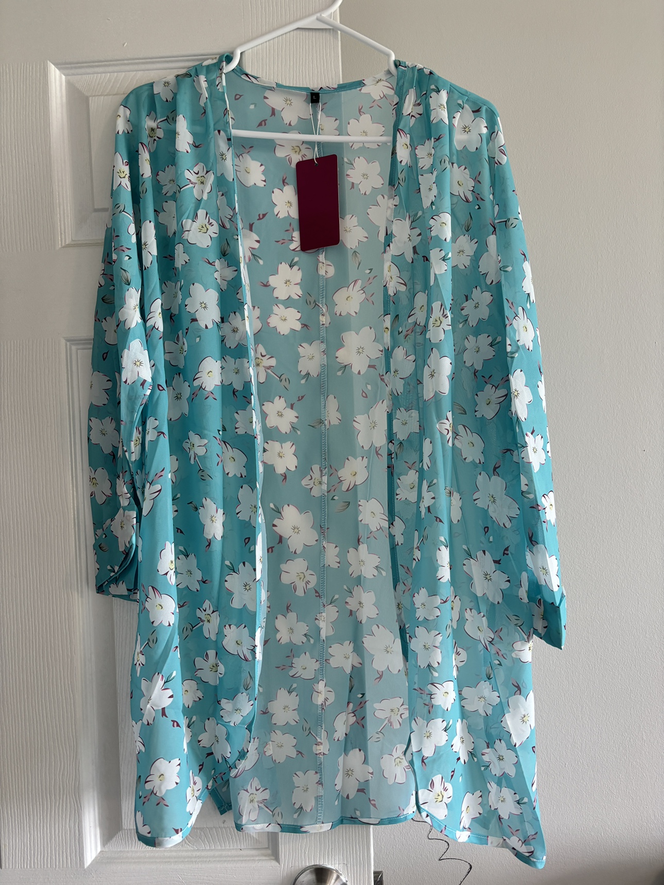 Floral Chiffon Kimono