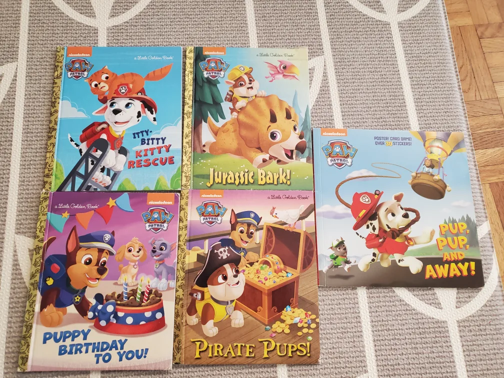Paw Patrol books , 5 for $10 thumbnail