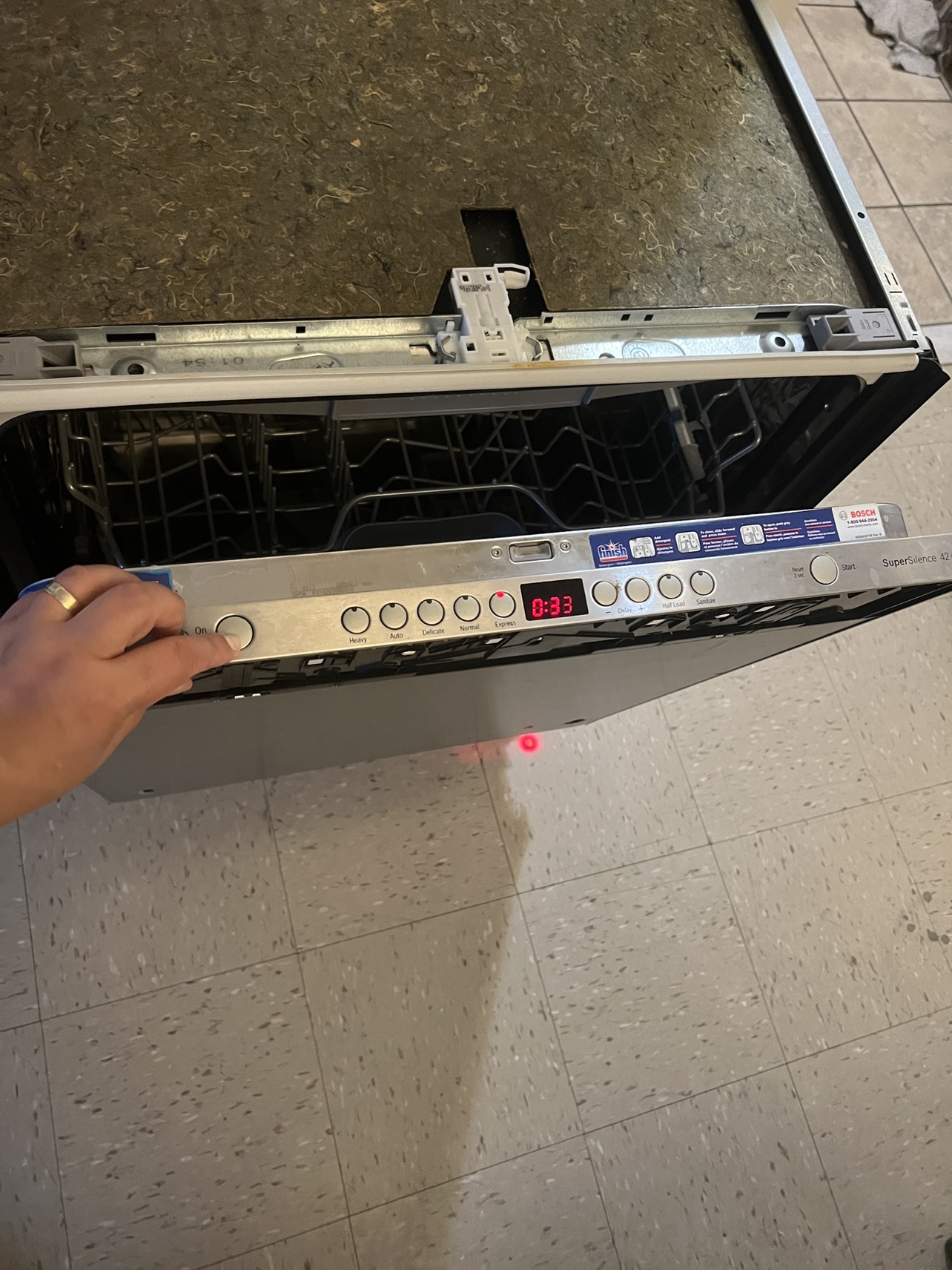 Bosch Dishwasher sub zero