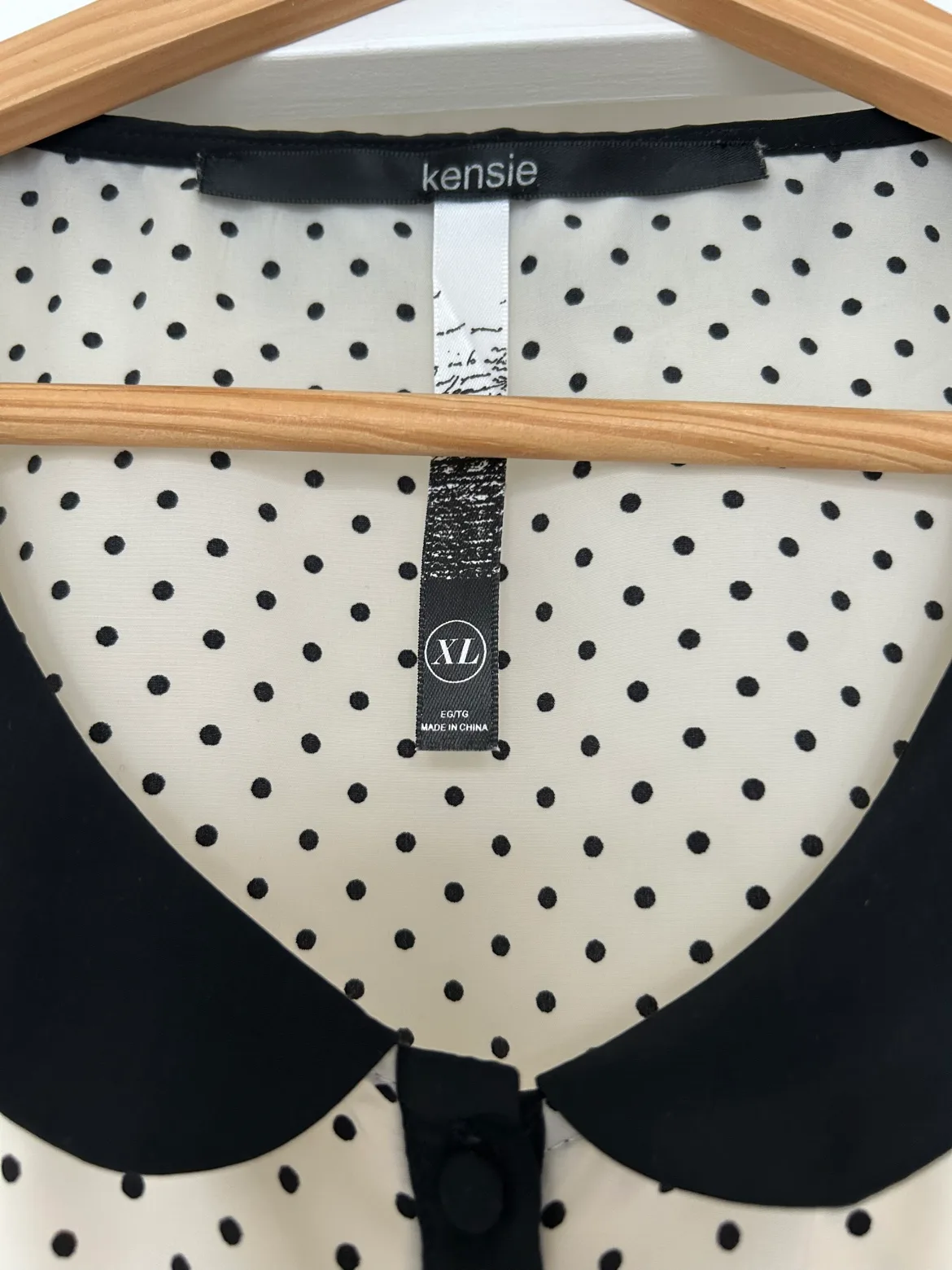 Kensié Polka Dot Blouse image indicator(2)