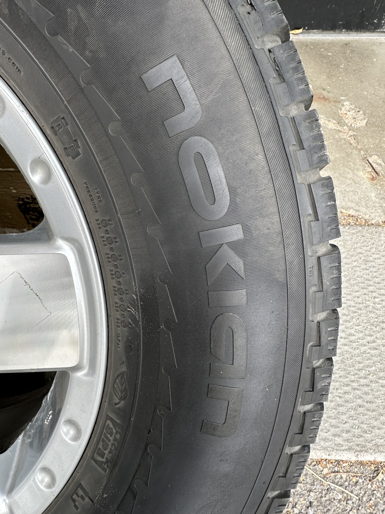 Set of 4 Toyota Wheels and Tires - photo 3