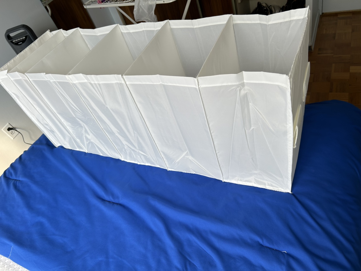 IKEA-Organiser Storage-6 Compartments-White - photo 5