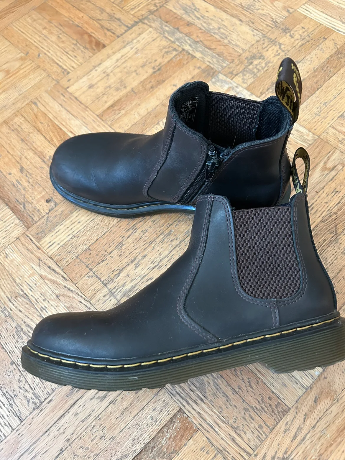 Dr. Martens Chelsea Boots, kids dark brown thumbnail