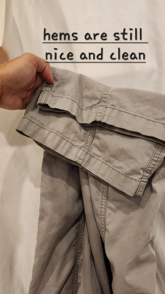 Joe Fresh Women's Size 10 Grey Cargo Pants image indicator(5)