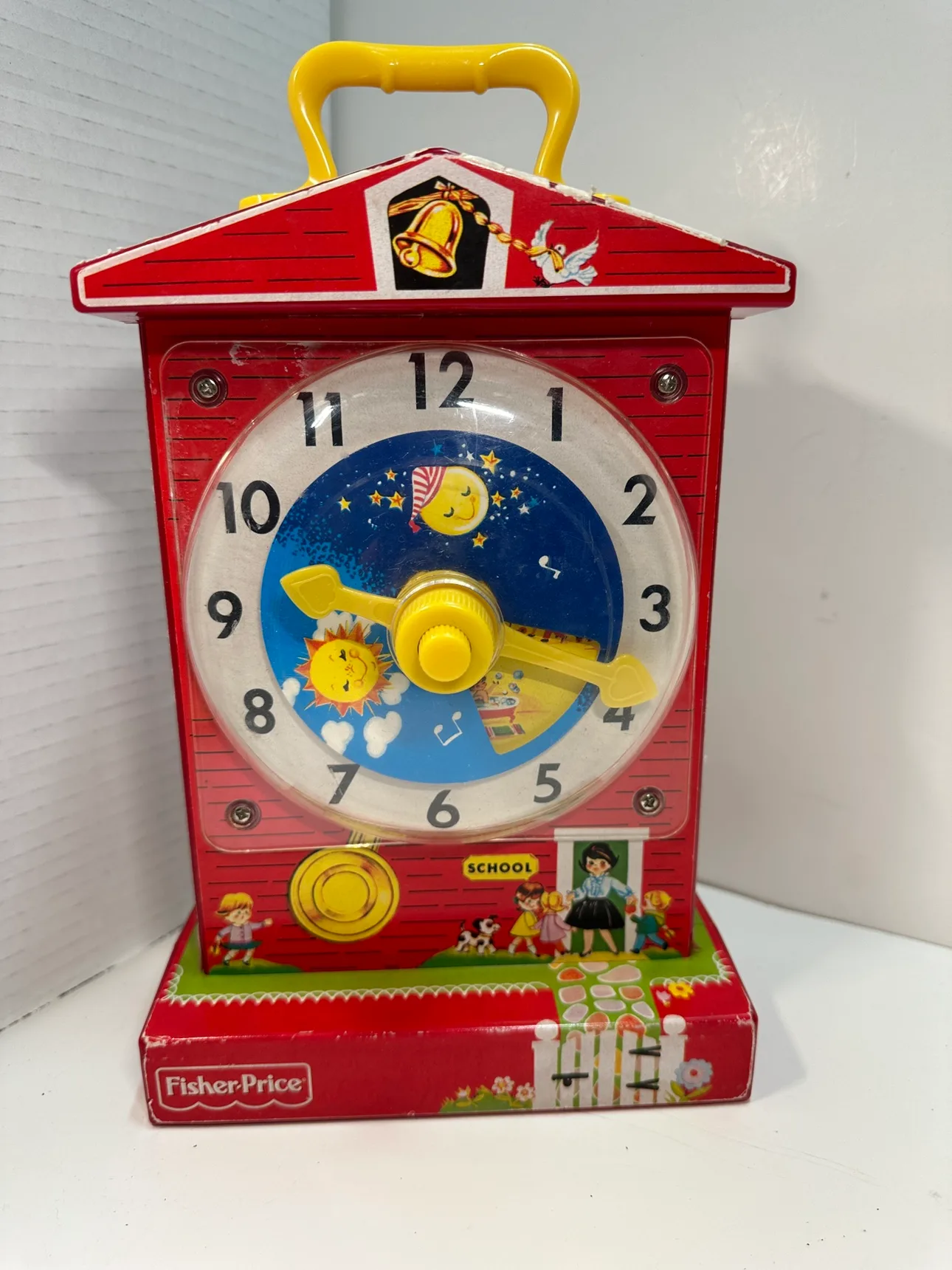 Fisher Price Music Box Teaching Clock thumbnail