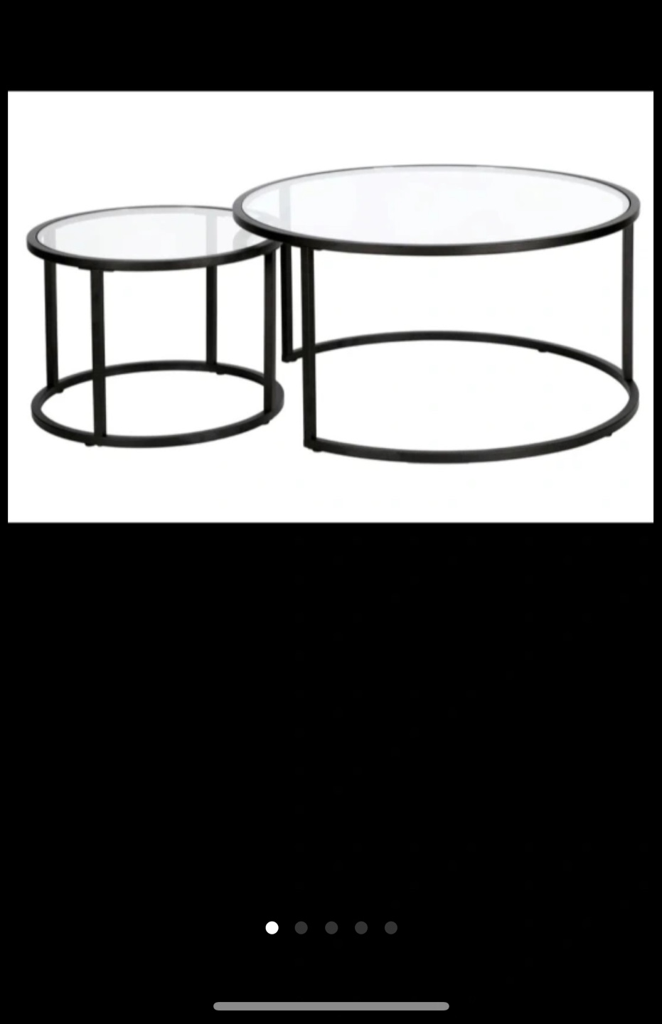 Nesting Coffee Table Set