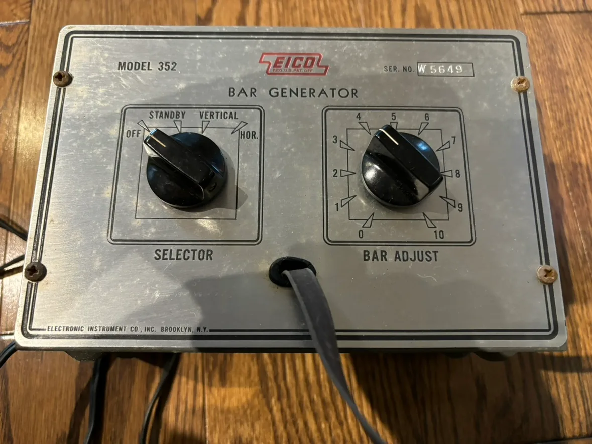 Vintage Eico Model 352 Bar Generator thumbnail