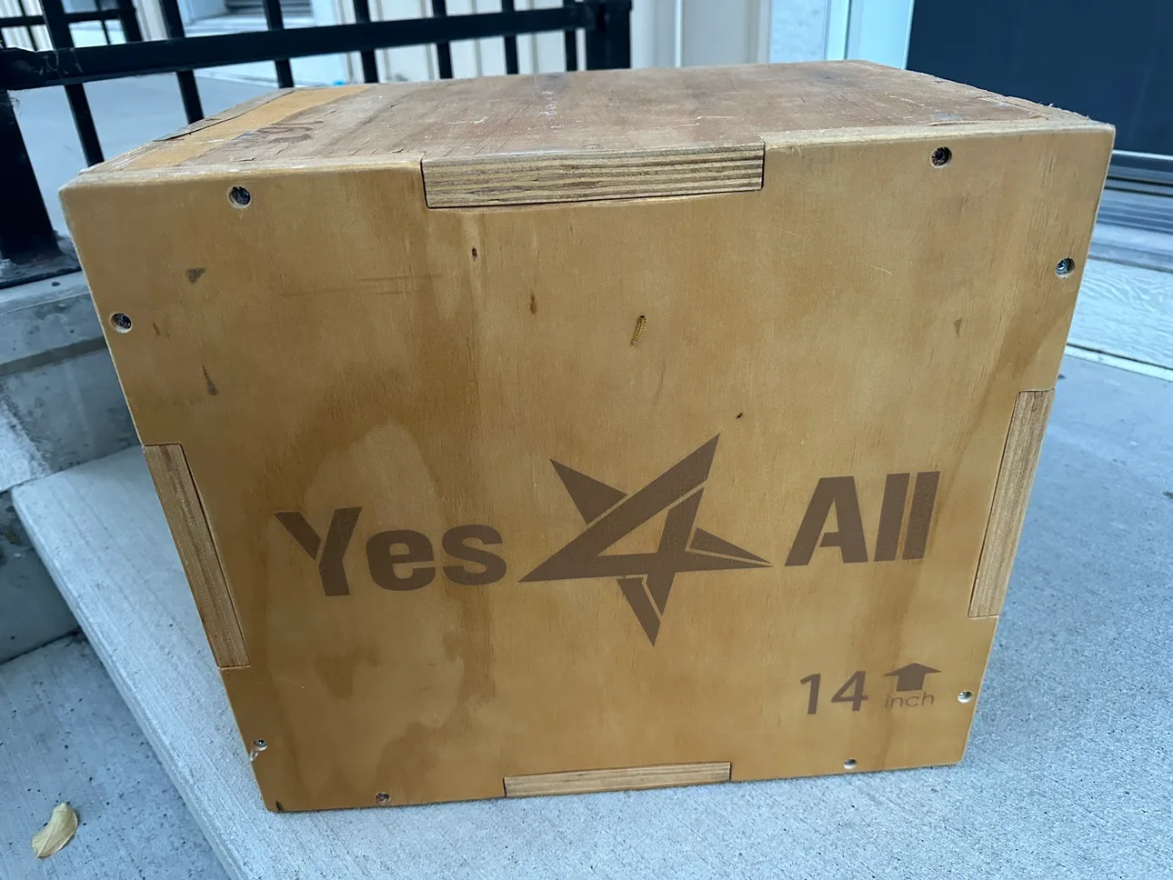 Yes4All 16x14x12 Inch Plyometric Jump Box thumbnail