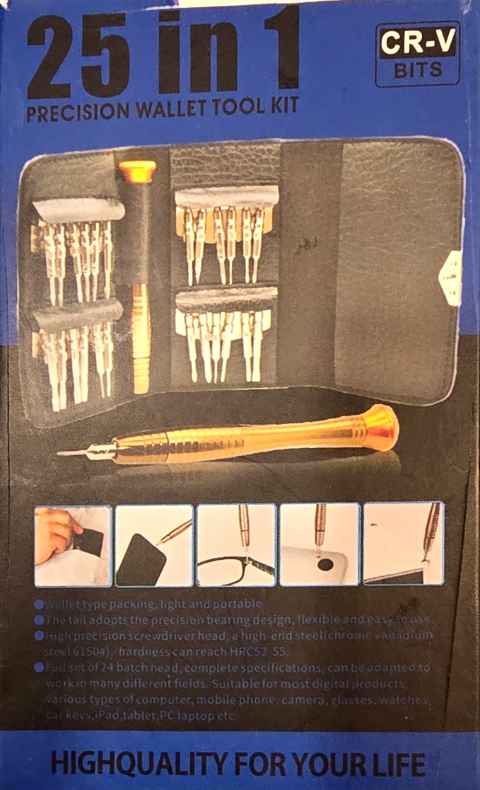 25 in 1 Precision Screwdriver Set