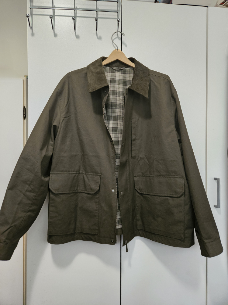 Uniqlo Utility Short Blouson Olive Green XXL