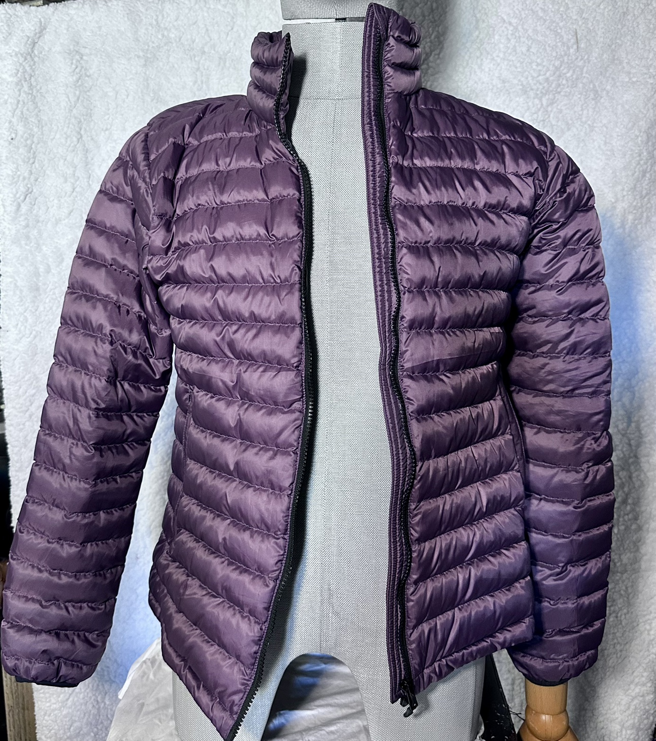 Purple Puffer Jacket made in Nepal - photo 2