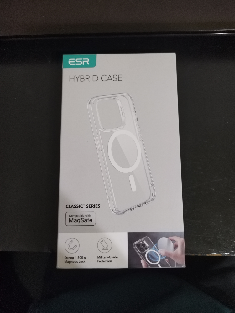 Hybrid case and screen protector for iPhone 15 pro max