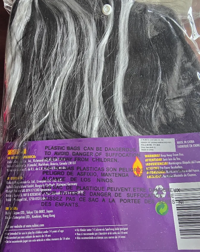 #Halloween Adult Witch Costume Wig image indicator(3)