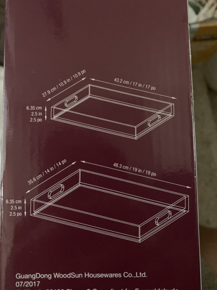 Wooden Serving Trays (Set of 2) - photo 3