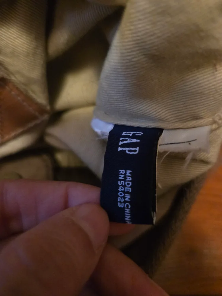 Vintage Gap Canvas Crumpler Bag w/Real Leather Accents image indicator(6)