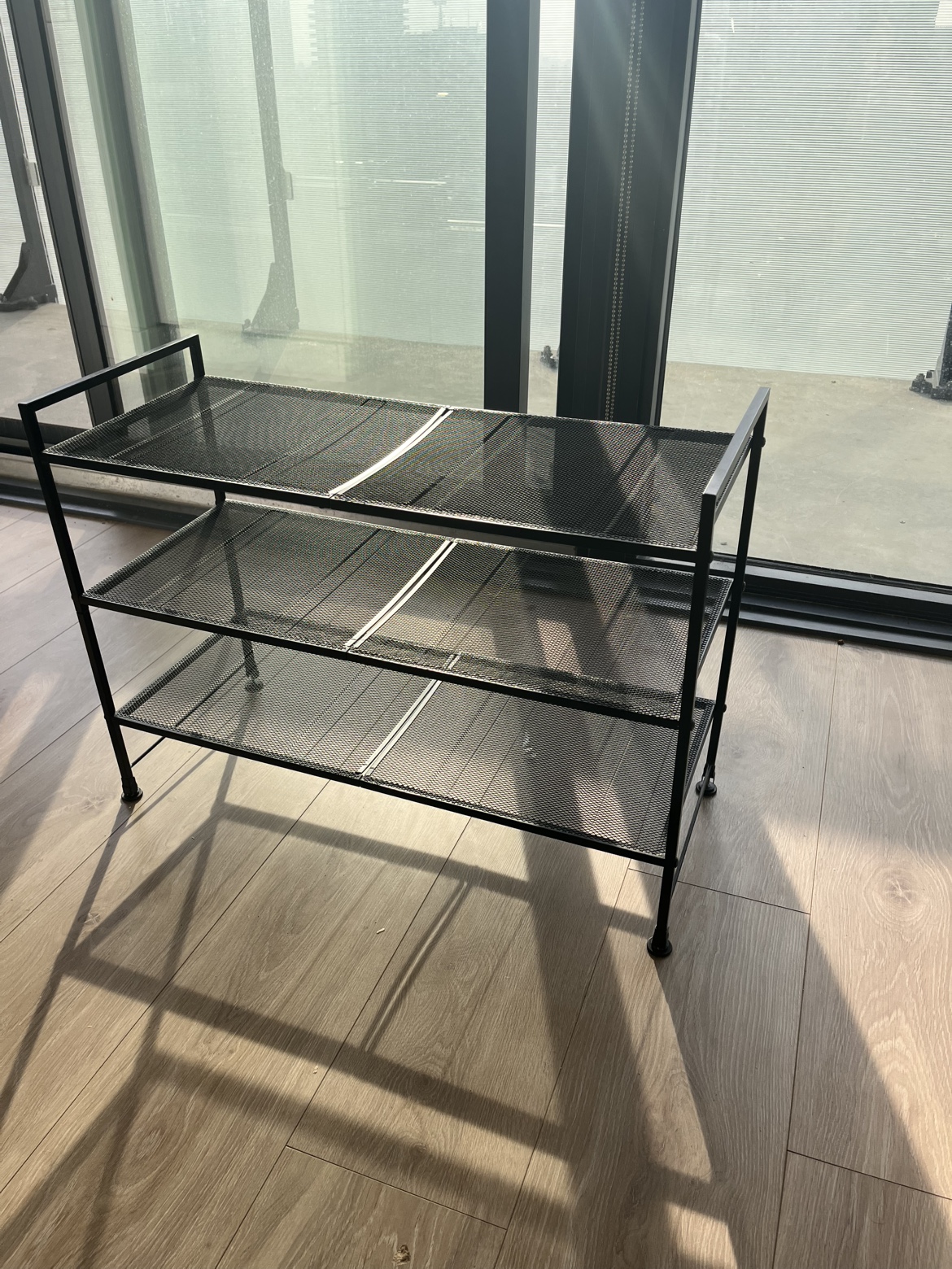 3 Tier Metal Shoe Rack