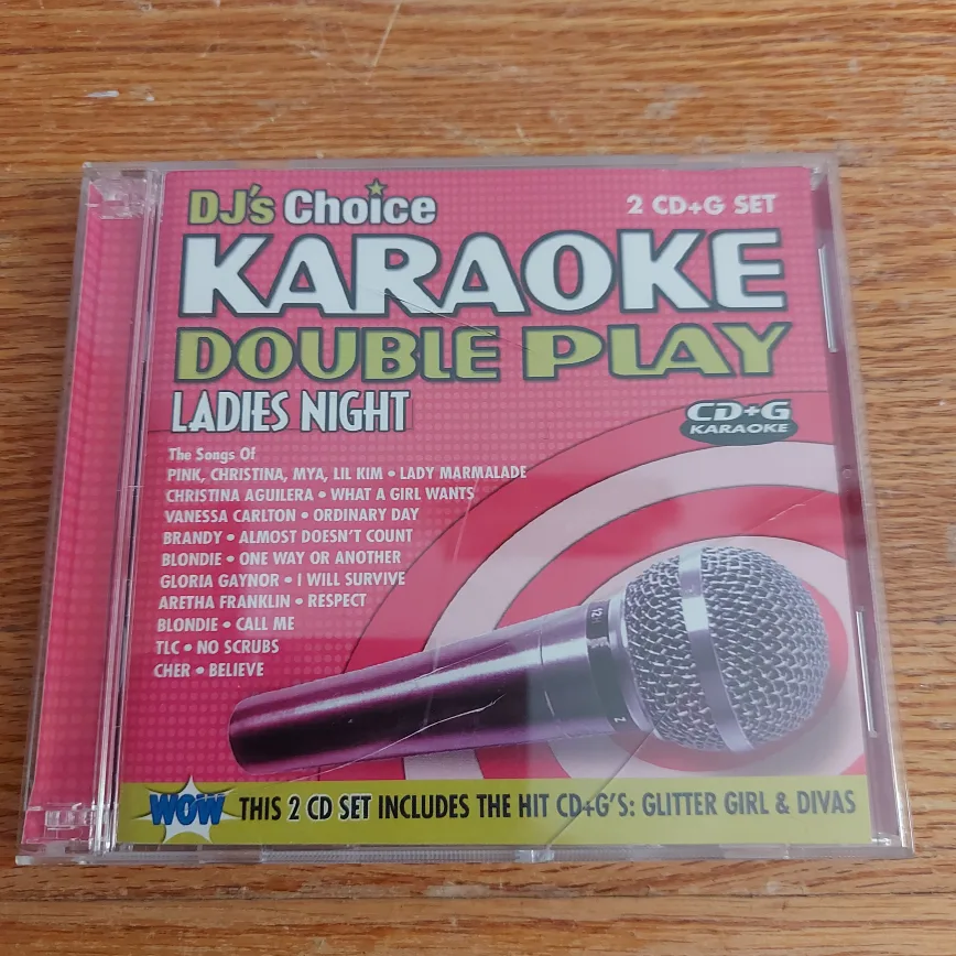 Mix of Music CD's - Karaoke Double Play Ladies Night CD image indicator(3)