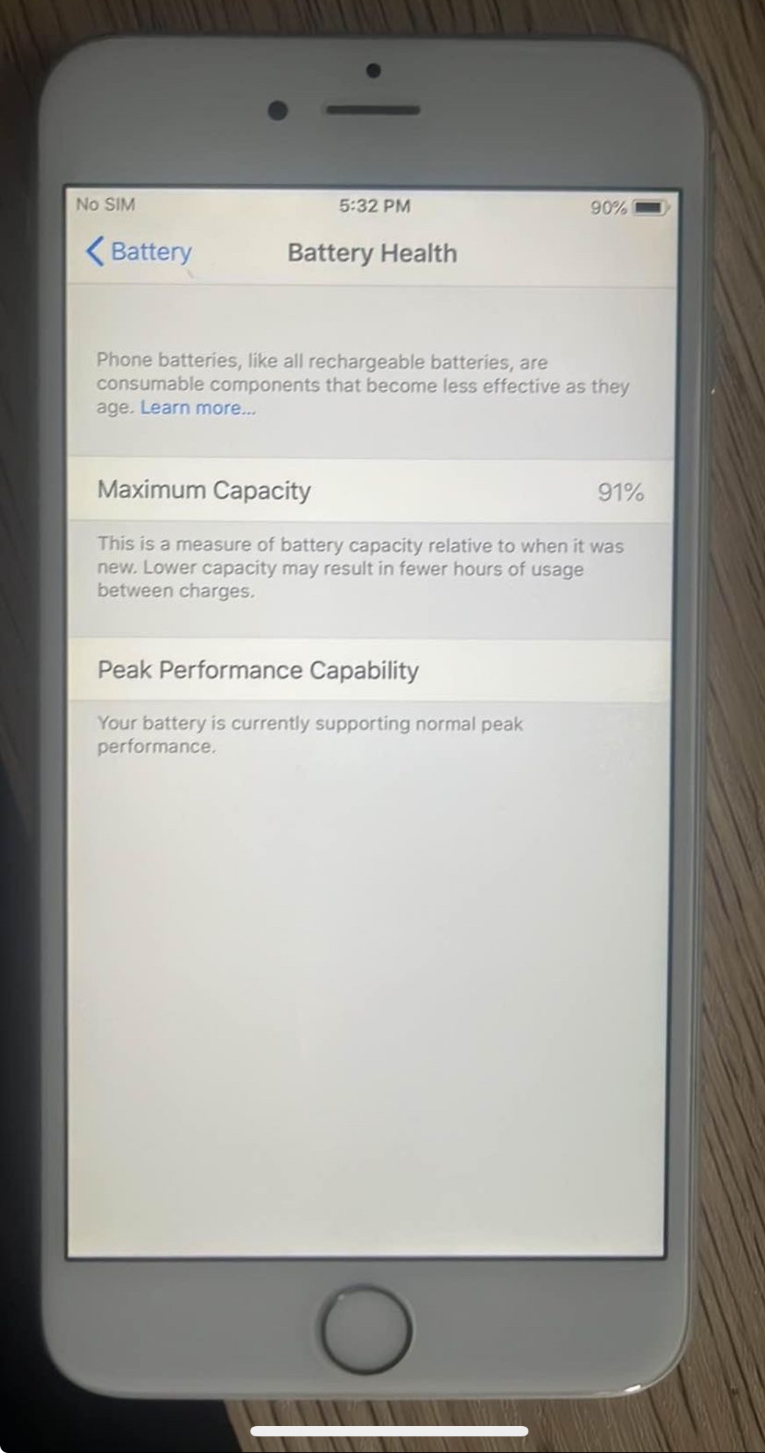 iPhone 6s Plus, Silver and white Mint conditon, All original - photo 2