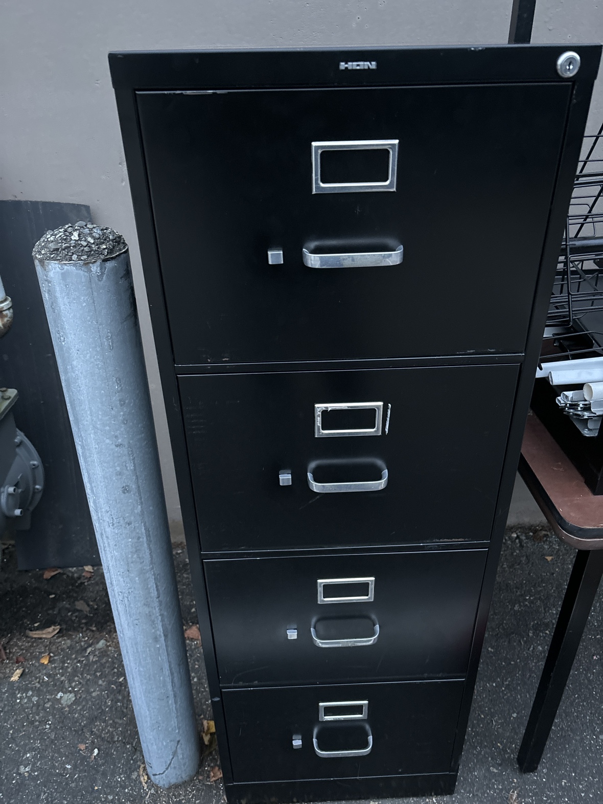 HON 4-Drawer Lateral File Cabinet