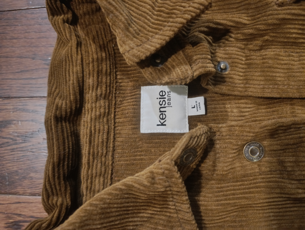 Brown Corduroy Shirt - Size L #freecycle - photo 2