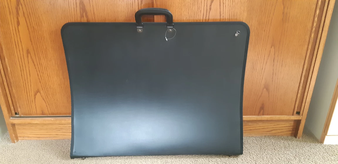 Large Black Portfolio Case