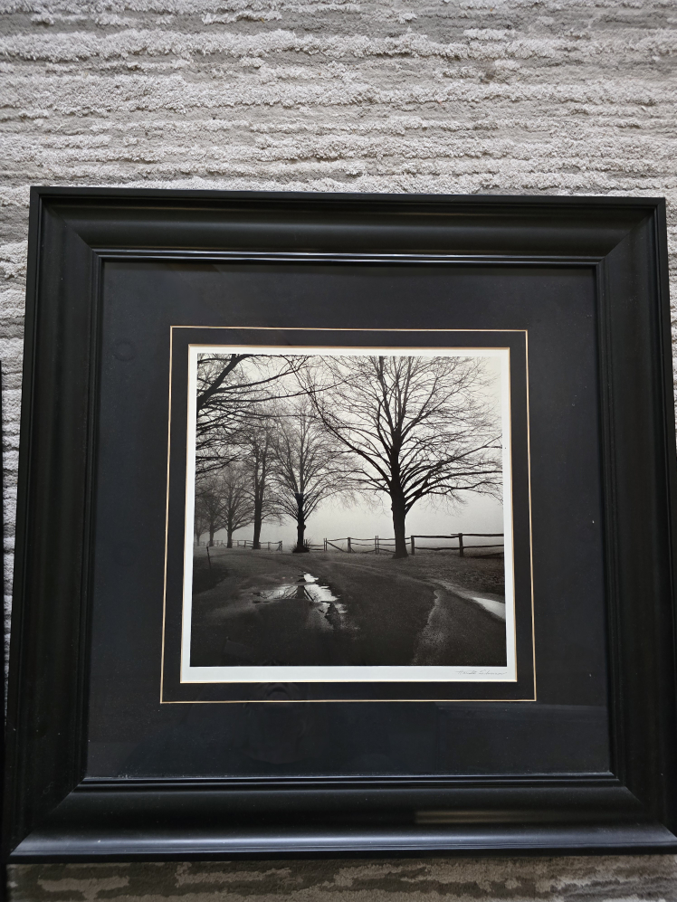 Set of 2 Framed Black and White Photograph - photo 3