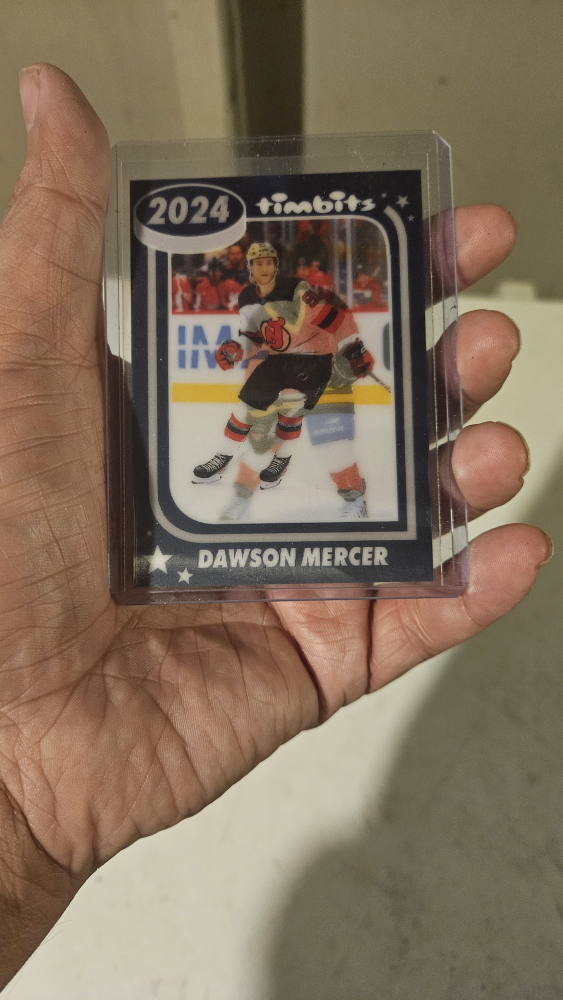Dawson Mercer Timbits 24-25 Tim's collectors series