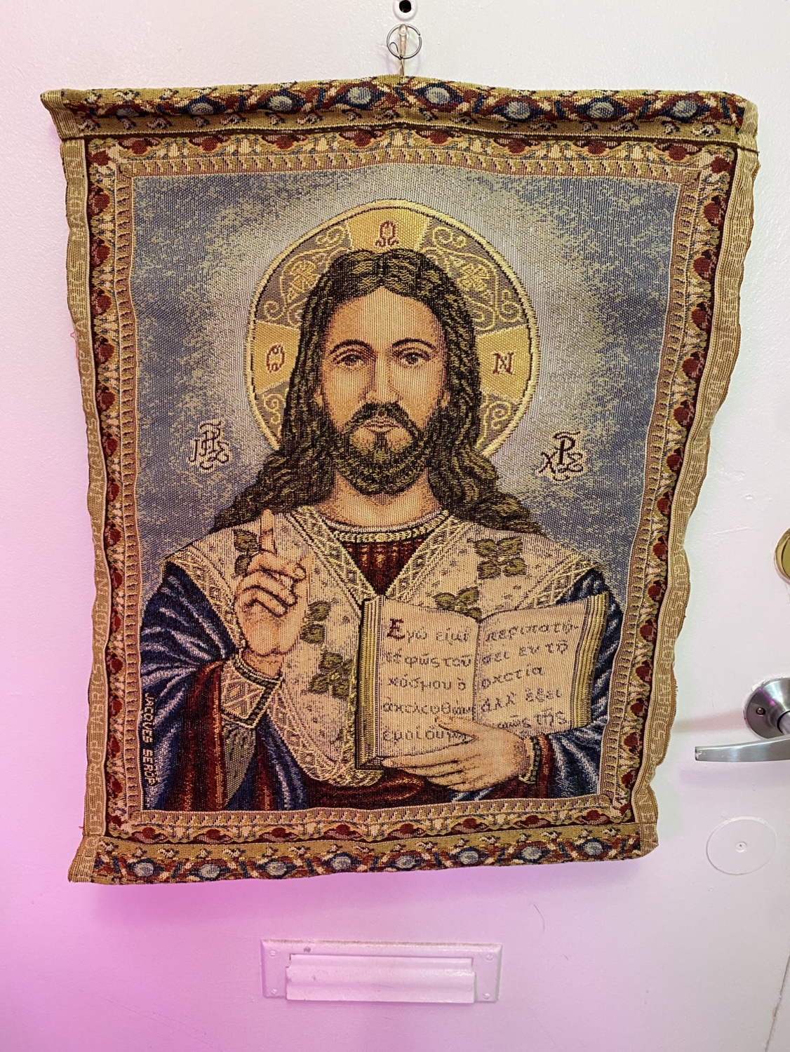 Jesus Tapestry Wall Hanging