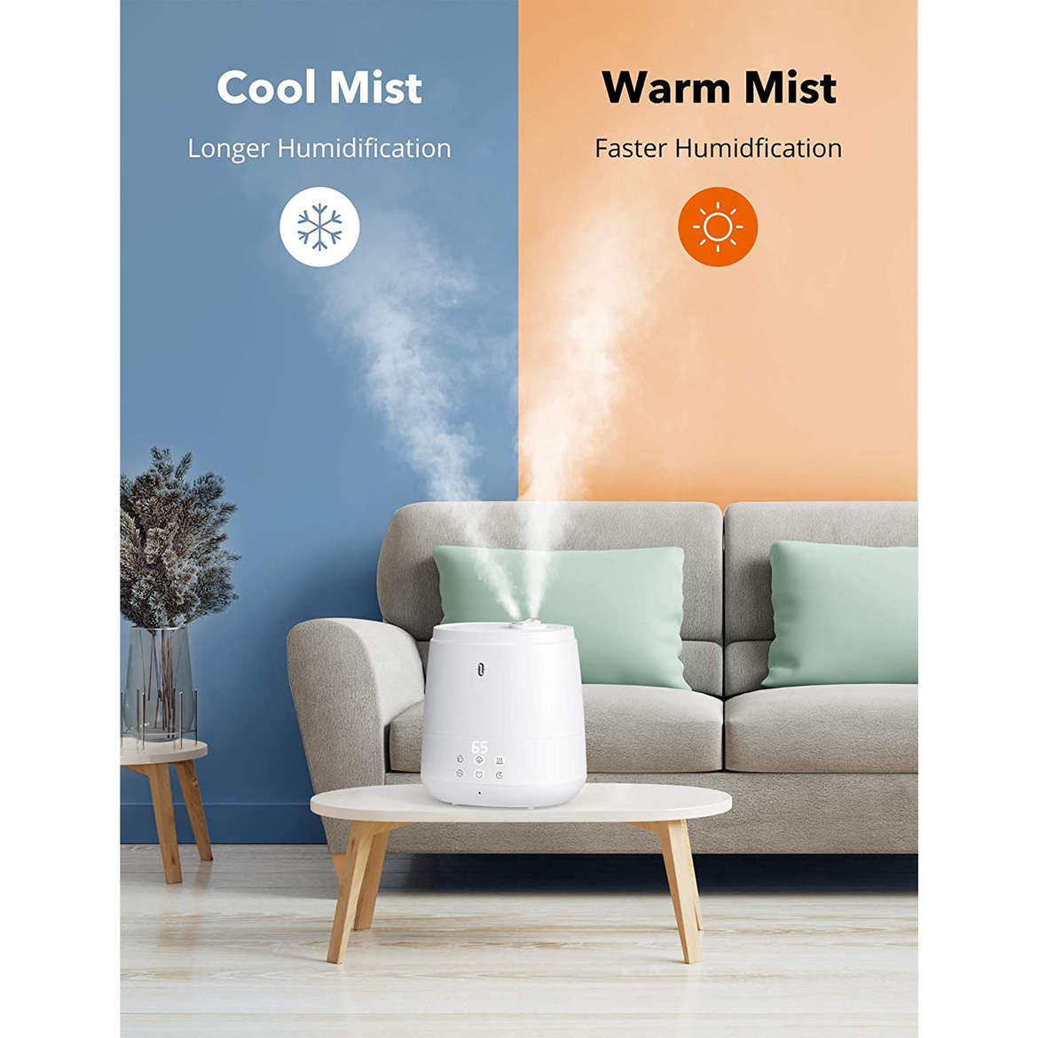 Tao Tronics top fill hybrid Humidifier - photo 3