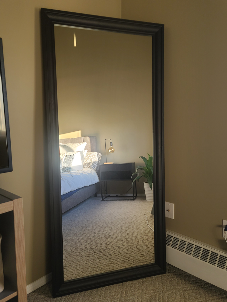 Full-length dark brown Mirror ikea - photo 2