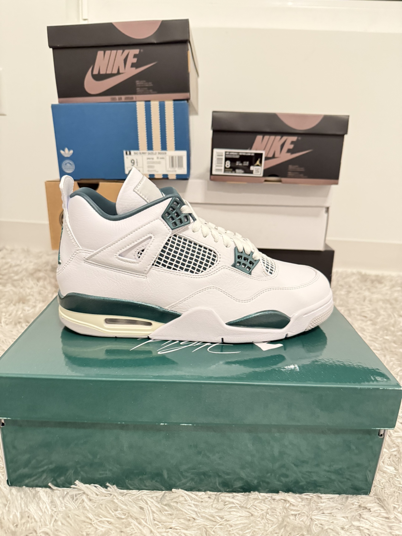 Air Jordan 4 Retro "oxidized green" - photo 4