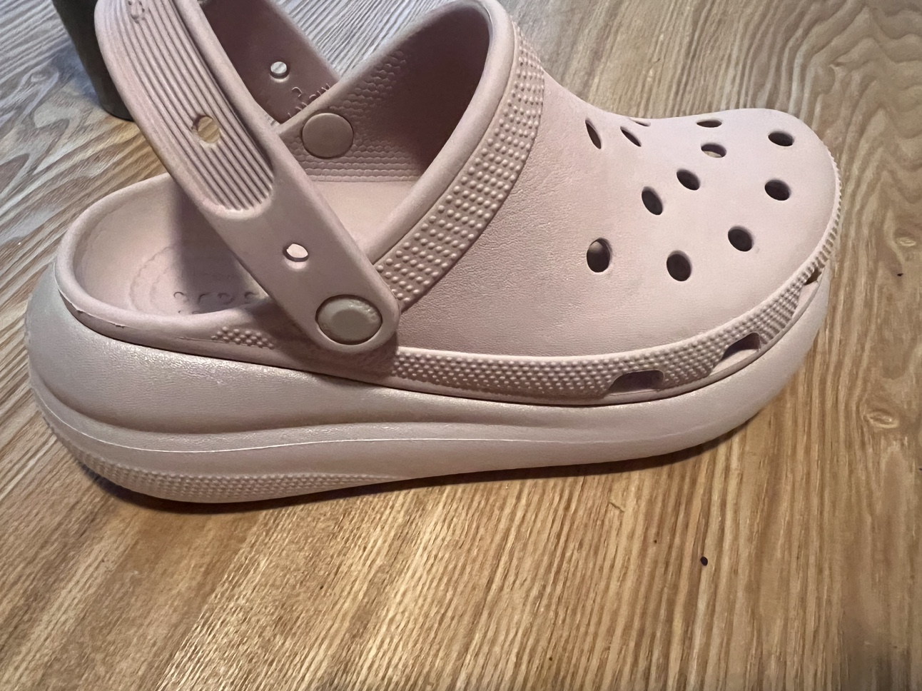 Women's Pink Platform Crocs