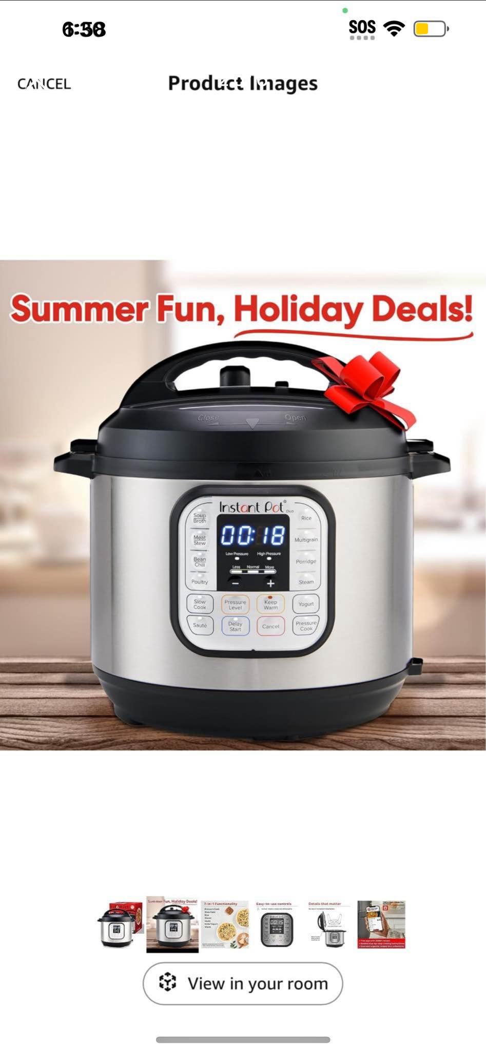 Instant Pot Duo 7-in-1 Electric Pressure Cooker - photo 4
