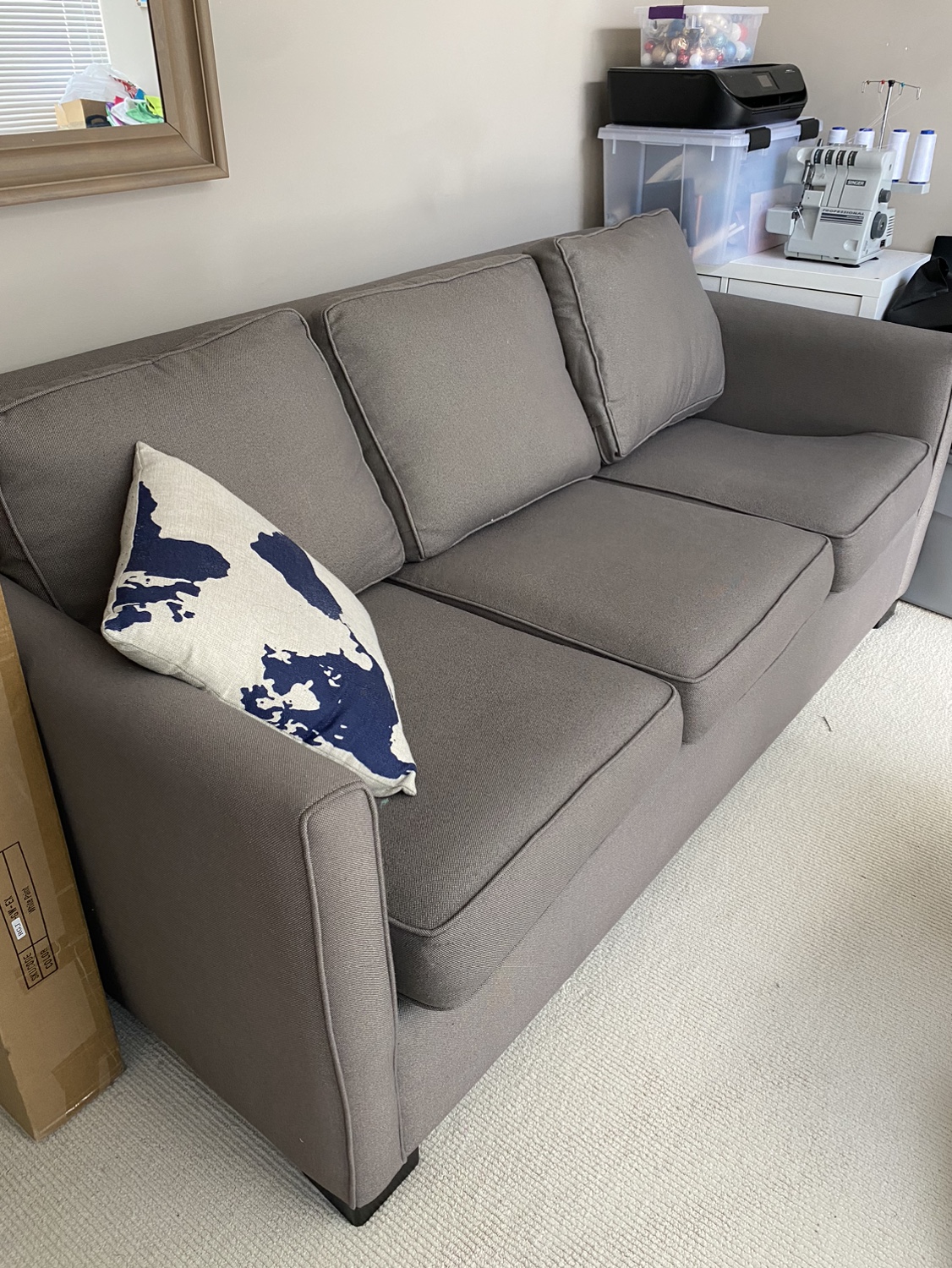 Grey Sofa Bed