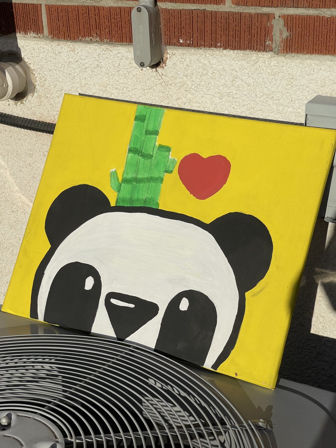 Cute Panda Painting