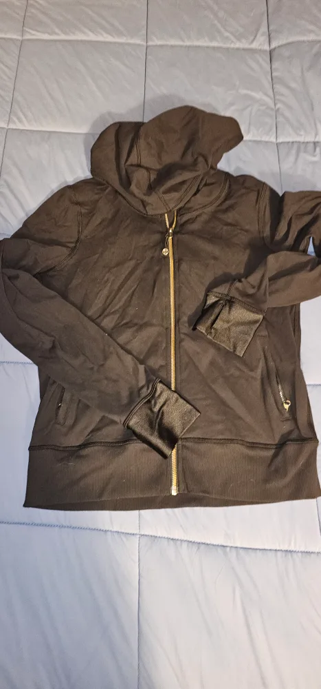 Lululemon Black Hoodie Size 6 thumbnail