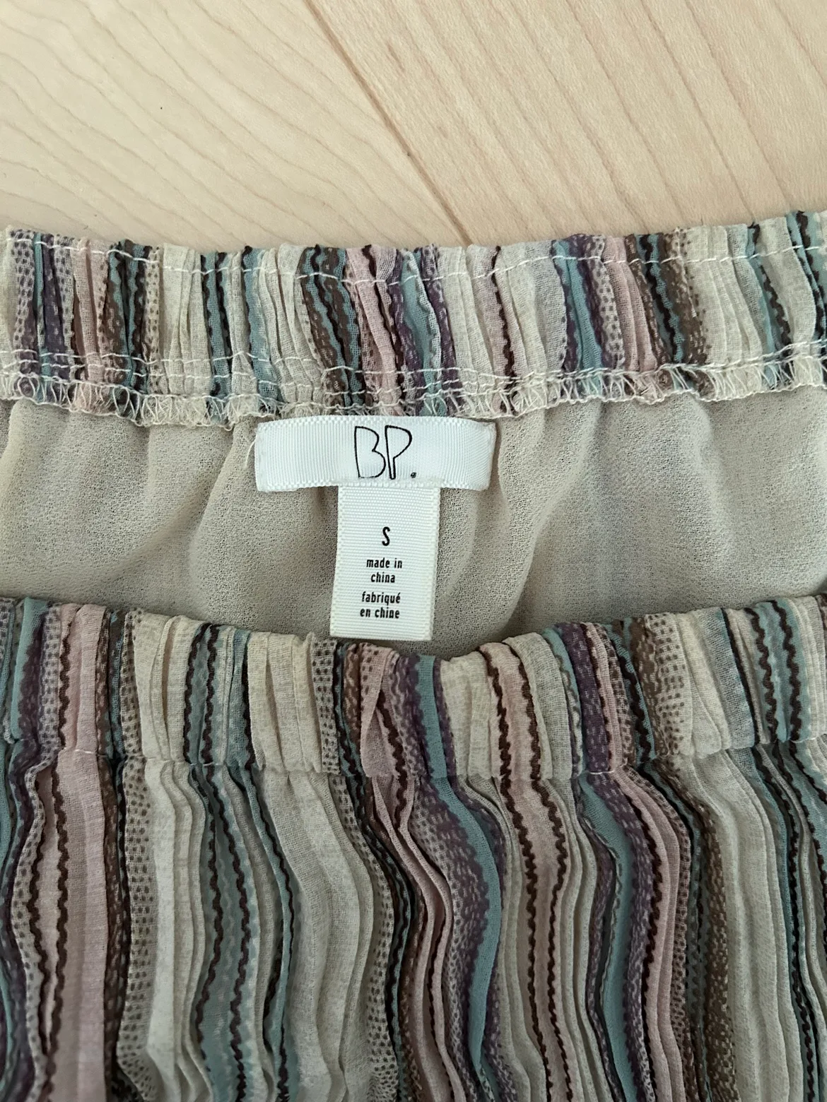 BP. / Nordstrom Off the Shoulder Striped Top image indicator(3)