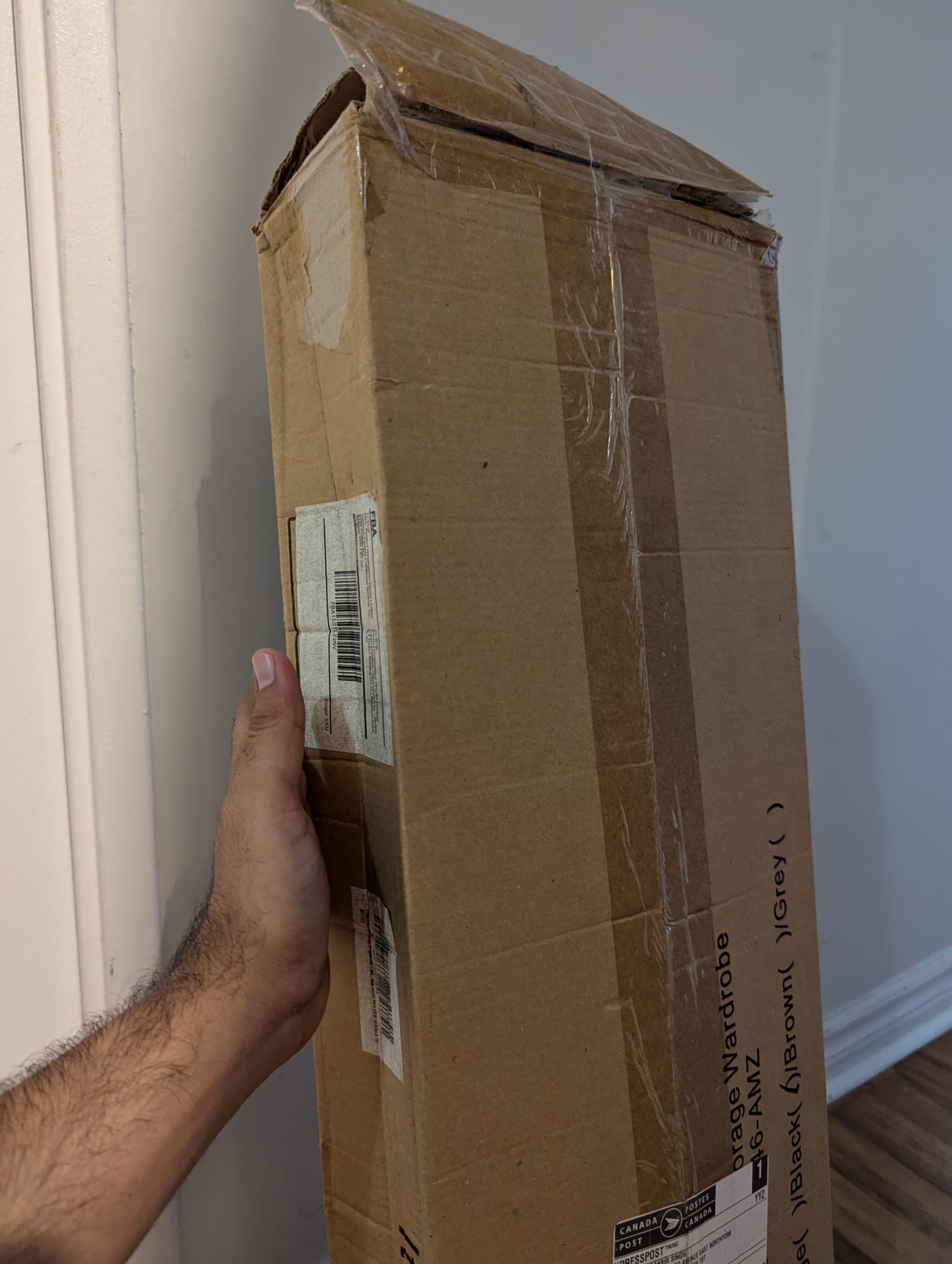 Portable Closet Storage Wardrobe - photo 2