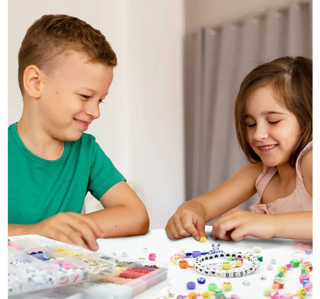 GREAT GIFT IDEA!  🎁    NEW!   Bead Jewelry Making Kit image indicator(6)