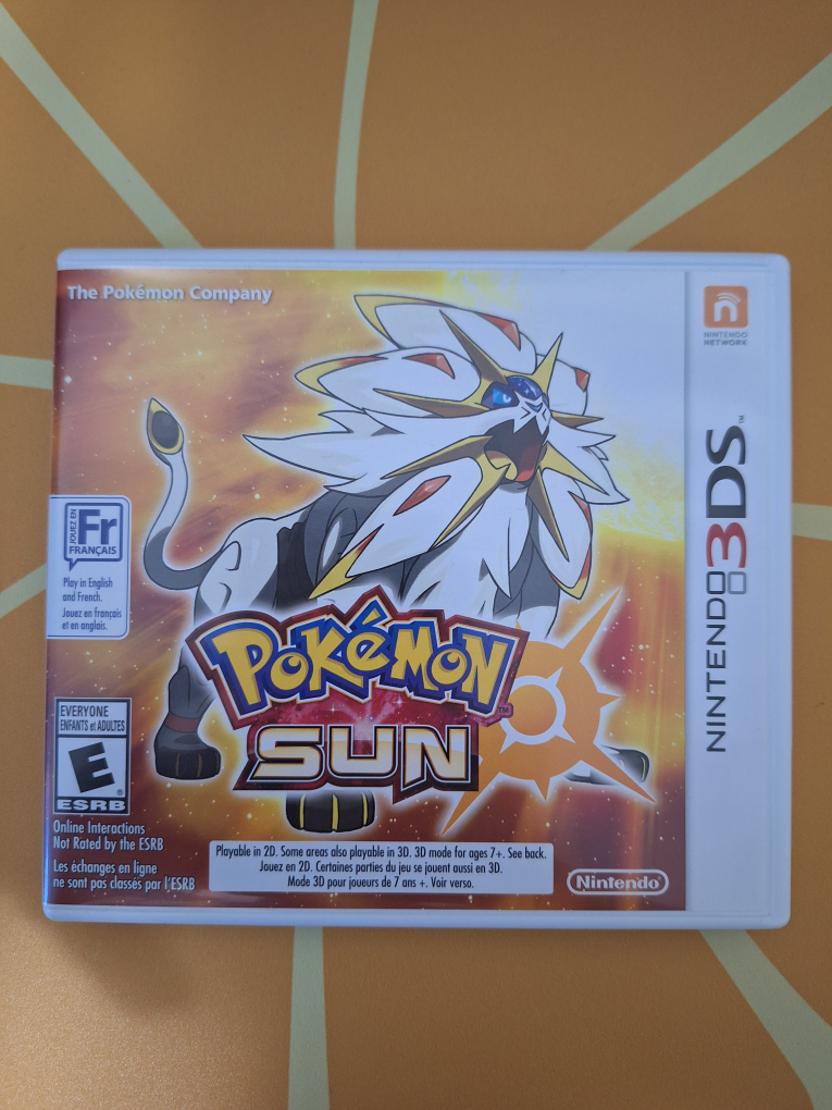 Pokemon Sun 3DS Game