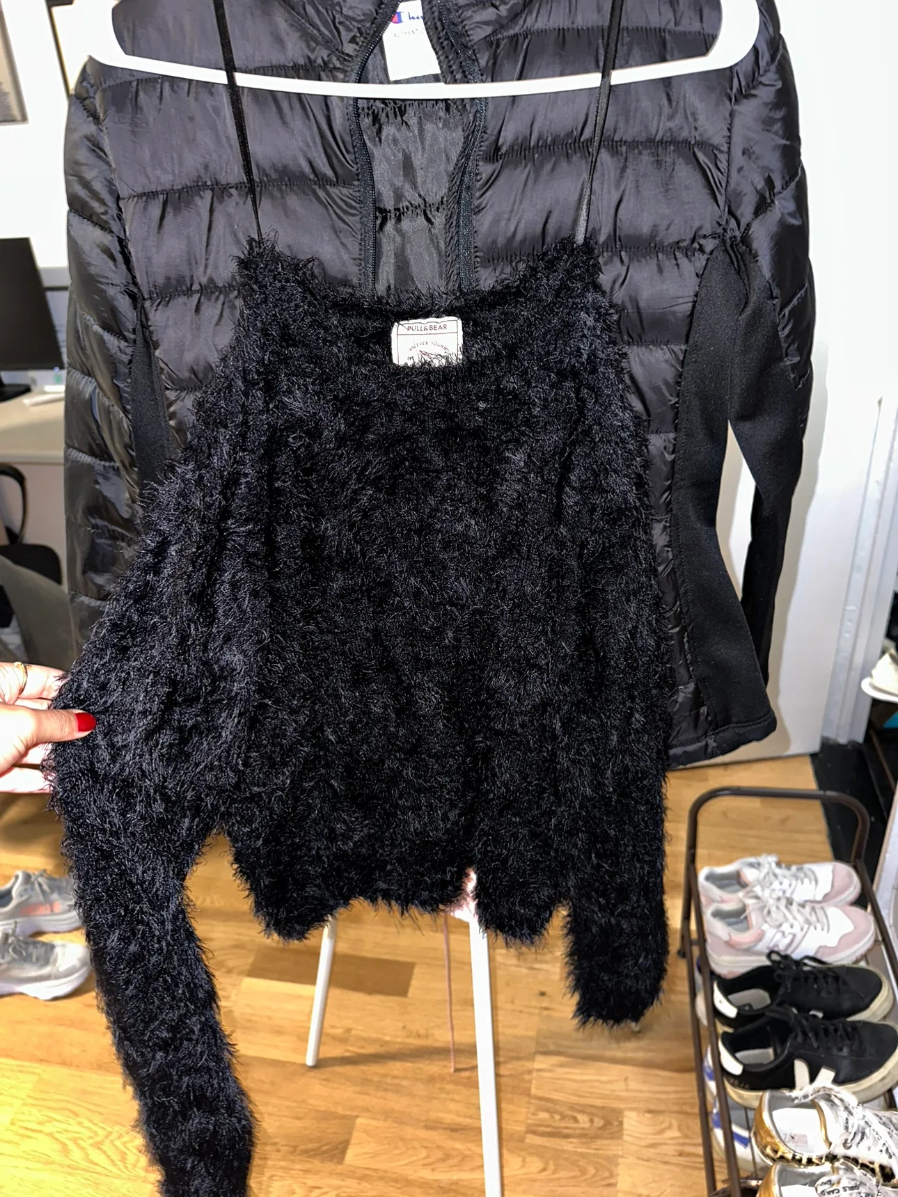 Black Fuzzy Sweater thumbnail