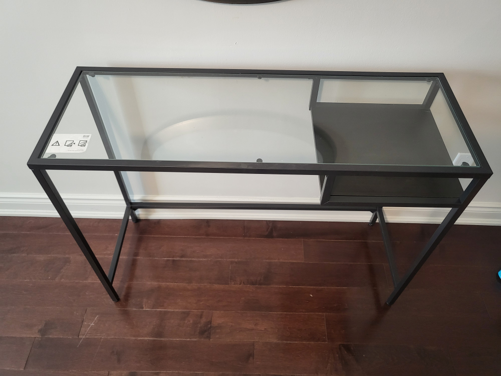 Ikea Glass console