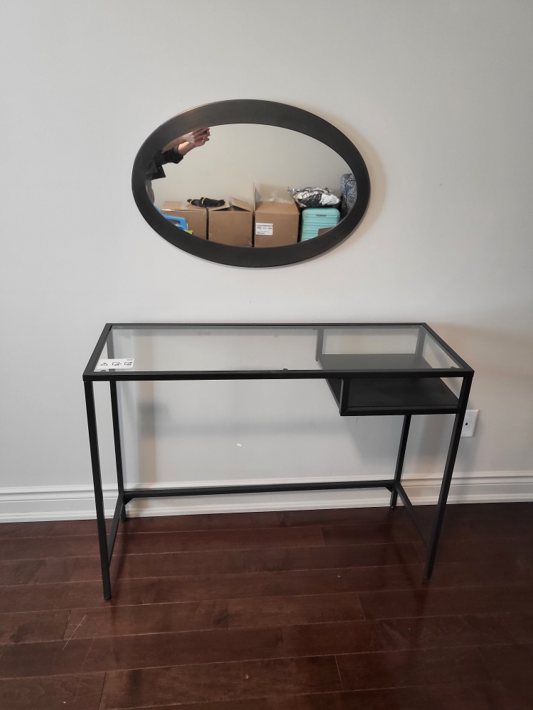 Ikea Glass console - photo 2